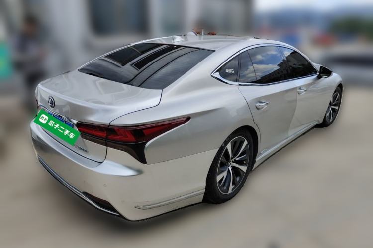 Used Lexus LS 2021 500h Excellence Edition Rear Right 45 Deg