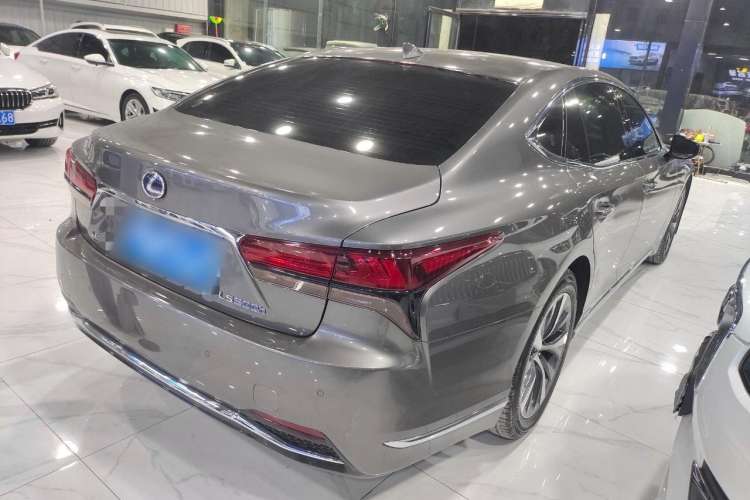 Used Lexus LS 2021 500h Excellence Edition Rear Right 45 Deg