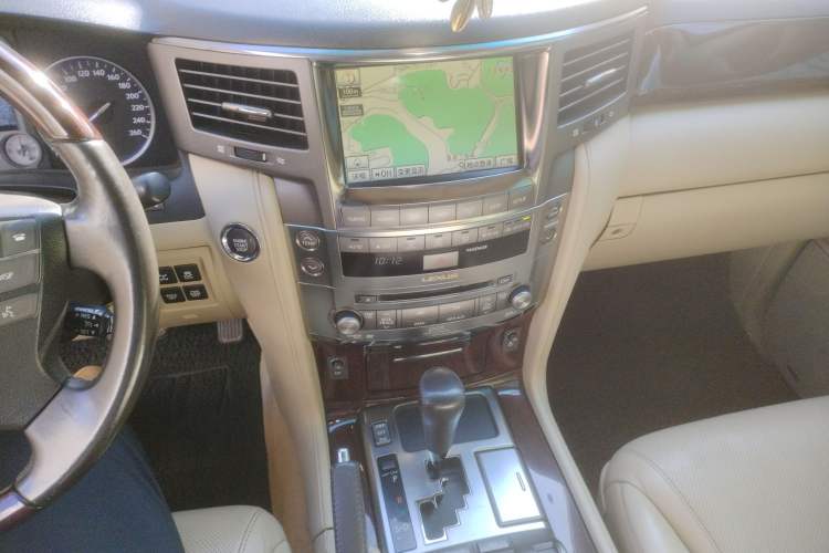 Used Lexus LX 2009 570 Audio And AC Panel