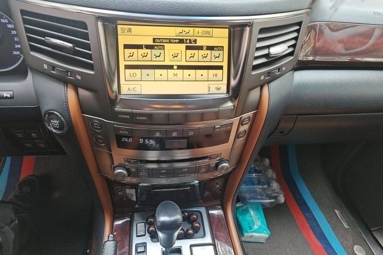 Used Lexus LX 2009 570 Audio And AC Panel
