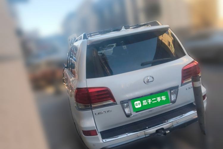 Used Lexus LX 2009 570 Rear Left 45 Deg