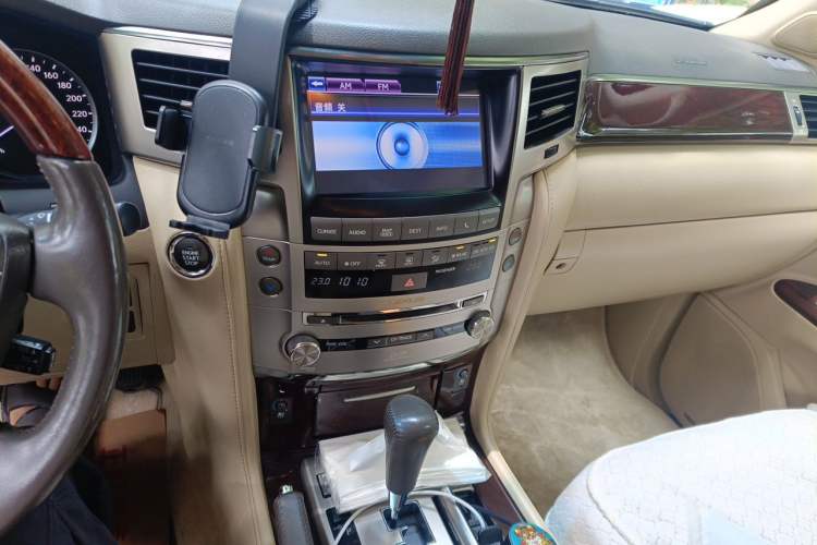 Used Lexus LX 2012 570 Audio And AC Panel