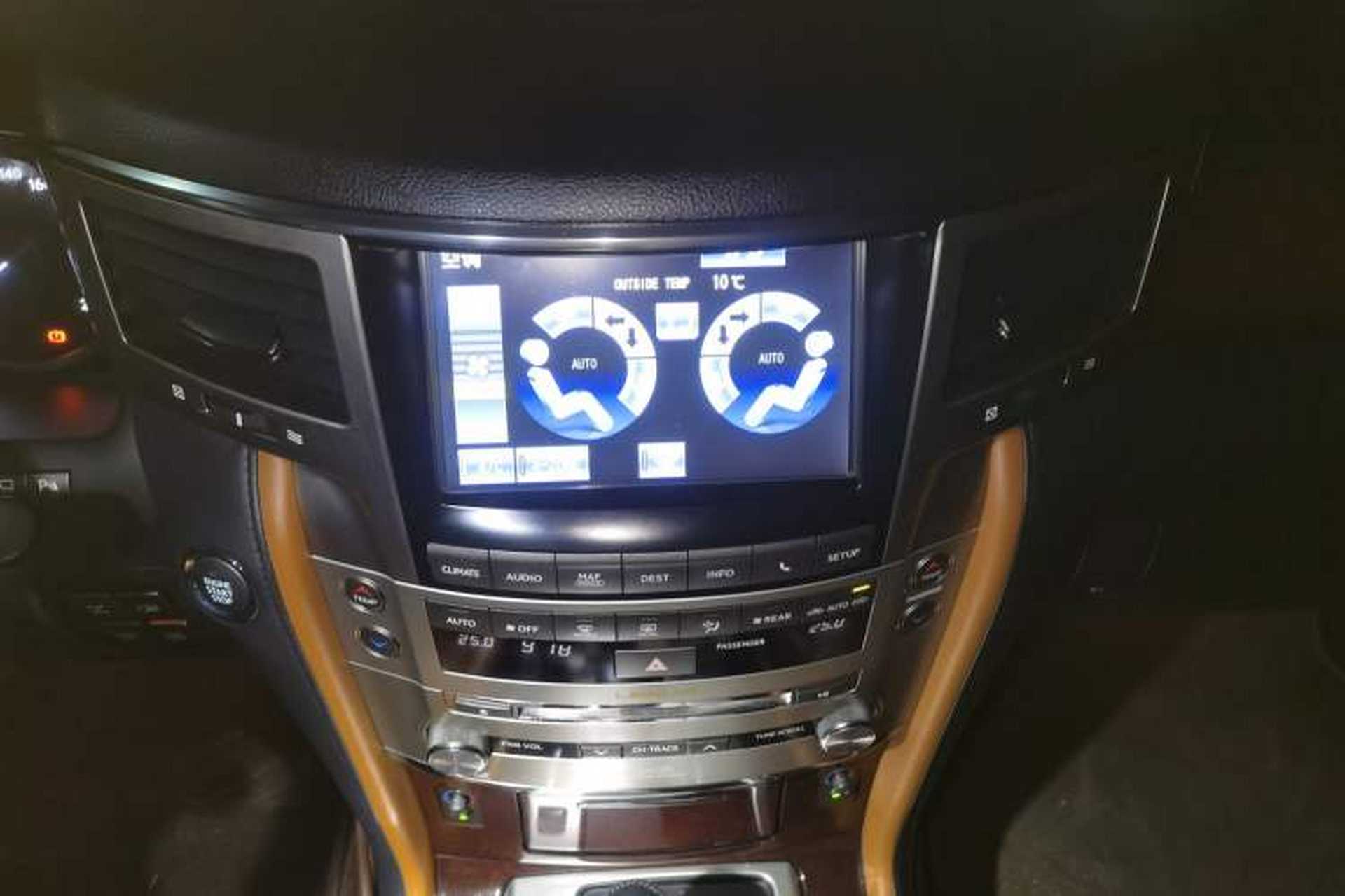 Used Lexus LX 2012 570 Audio And AC Panel