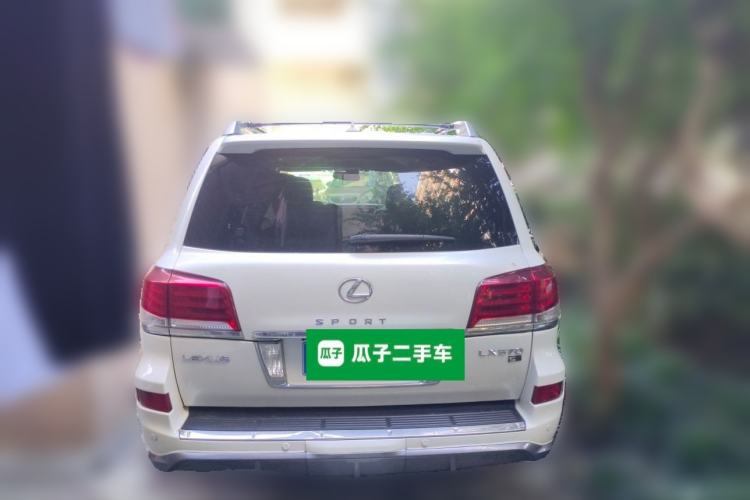Used Lexus LX 2012 570 Rear