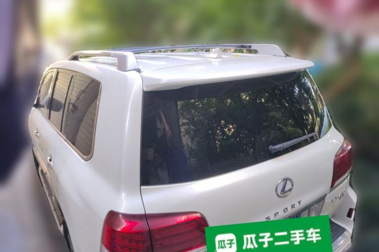 Used Lexus LX 2012 570 Rear Left 45 Deg