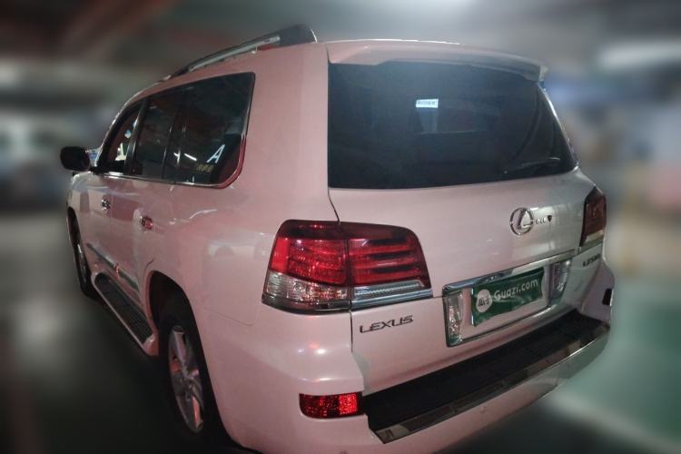 Used Lexus LX 2012 570 Rear Left 45 Deg