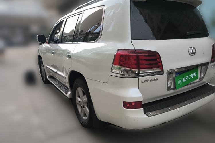 Used Lexus LX 2012 570 Rear Left 45 Deg