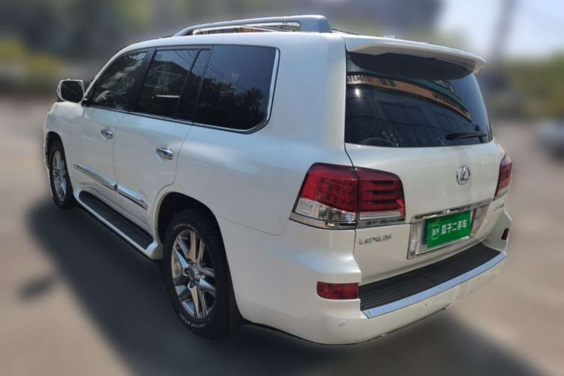 Used Lexus LX 2012 570 Rear Left 45 Deg