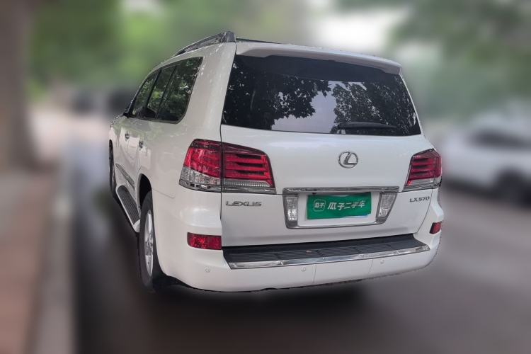 Used Lexus LX 2012 570 Rear Left 45 Deg