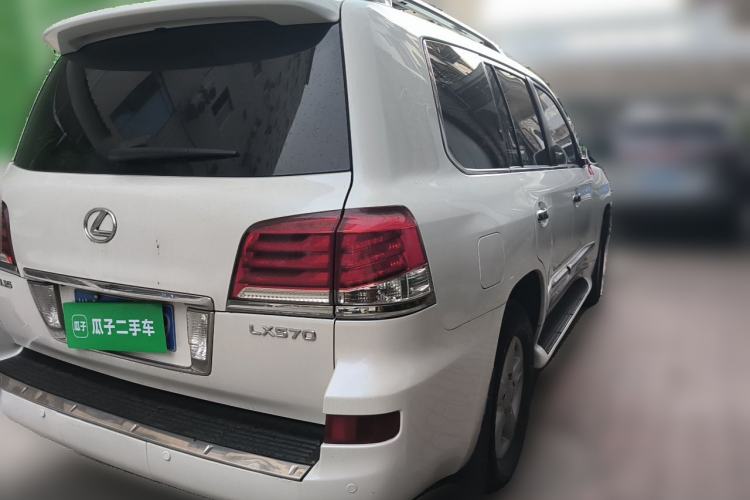 Used Lexus LX 2012 570 Rear Right 45 Deg