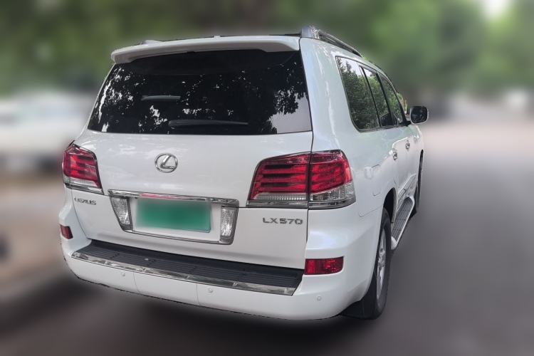 Used Lexus LX 2012 570 Rear Right 45 Deg