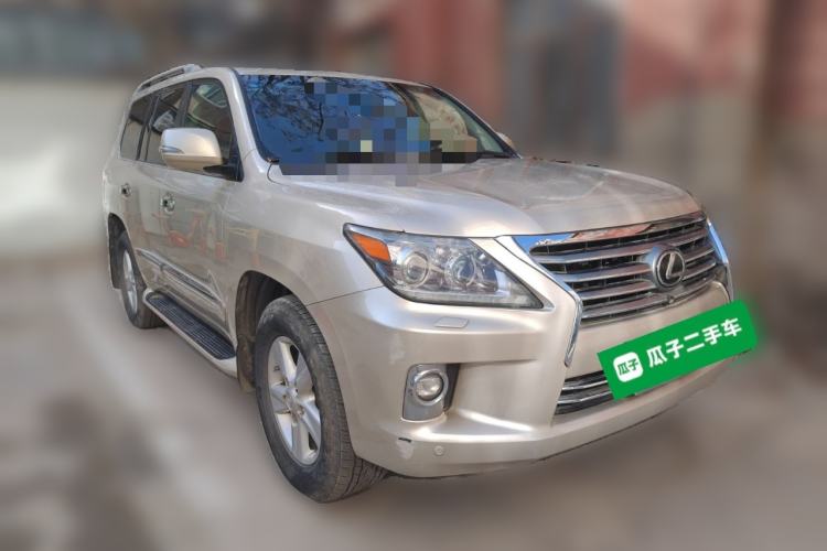 Used Lexus LX 2012 570 Front Right 45 Deg