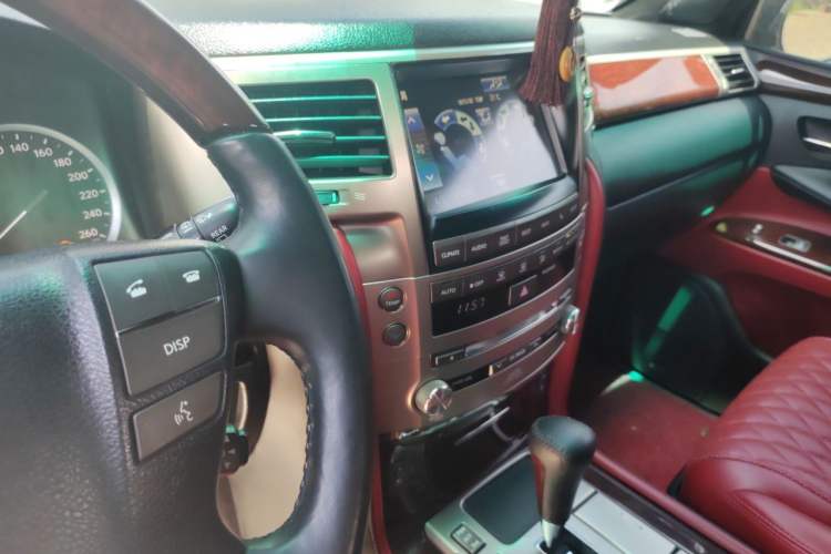 Used Lexus LX 2013 570 Audio And AC Panel