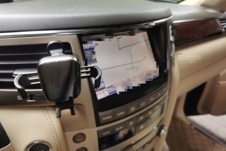 Used Lexus LX 2013 570 Audio And AC Panel