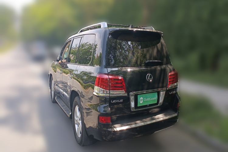 Used Lexus LX 2013 570 Rear Left 45 Deg
