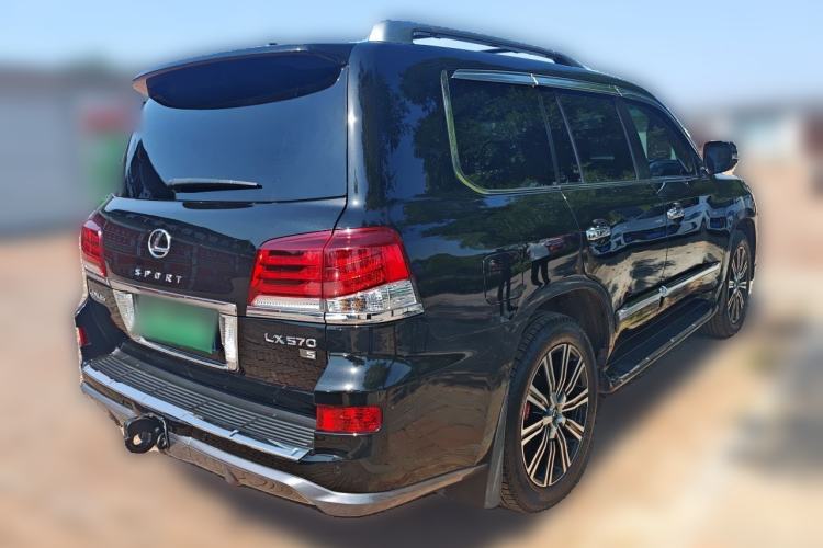 Used Lexus LX 2013 570 Rear Right 45 Deg