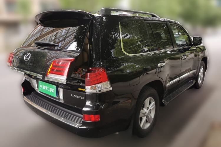 Used Lexus LX 2013 570 Rear Right 45 Deg