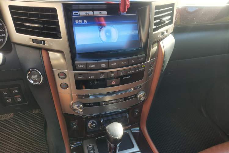 Used Lexus LX 2013 570 Audio And AC Panel