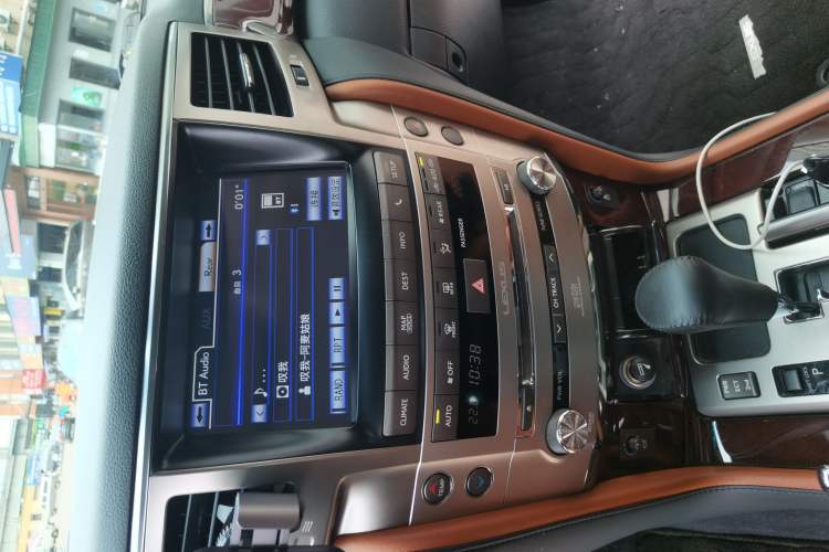 Used Lexus LX 2013 570 Audio And AC Panel
