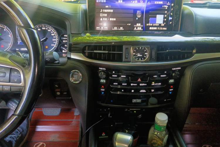 Used Lexus LX 2016 570 Prestige Luxury Edition Audio And AC Panel