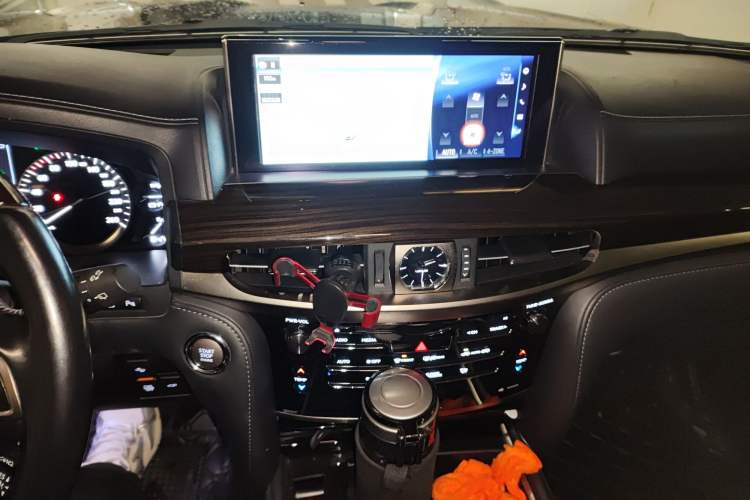Used Lexus LX 2016 570 Prestige Luxury Edition Audio And AC Panel