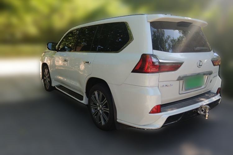 Used Lexus LX 2016 570 Prestige Luxury Edition Rear Left 45 Deg