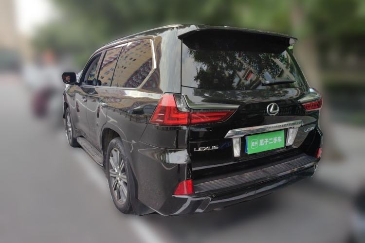 Used Lexus LX 2016 570 Prestige Luxury Edition Rear Left 45 Deg