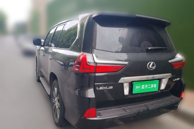 Used Lexus LX 2016 570 Prestige Luxury Edition Rear Left 45 Deg