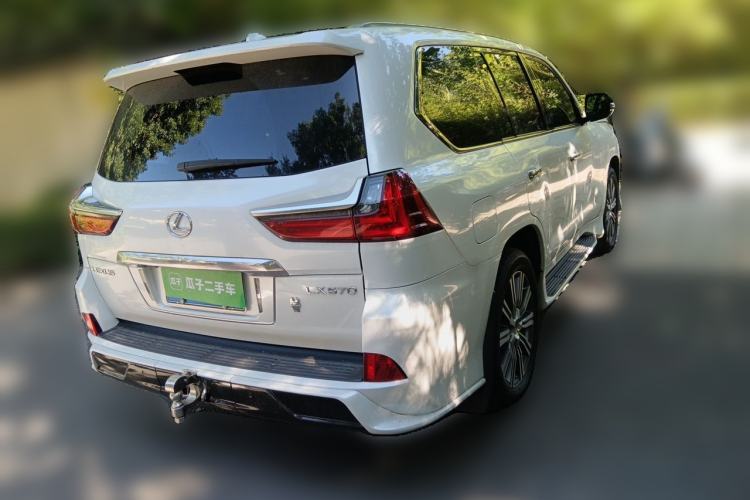 Used Lexus LX 2016 570 Prestige Luxury Edition Rear Right 45 Deg