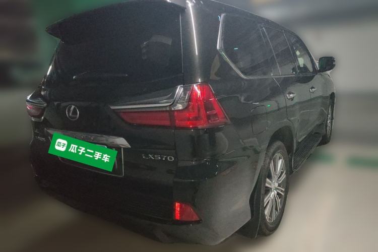 Used Lexus LX 2016 570 Prestige Luxury Edition Rear Right 45 Deg
