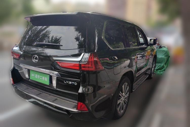 Used Lexus LX 2016 570 Prestige Luxury Edition Rear Right 45 Deg