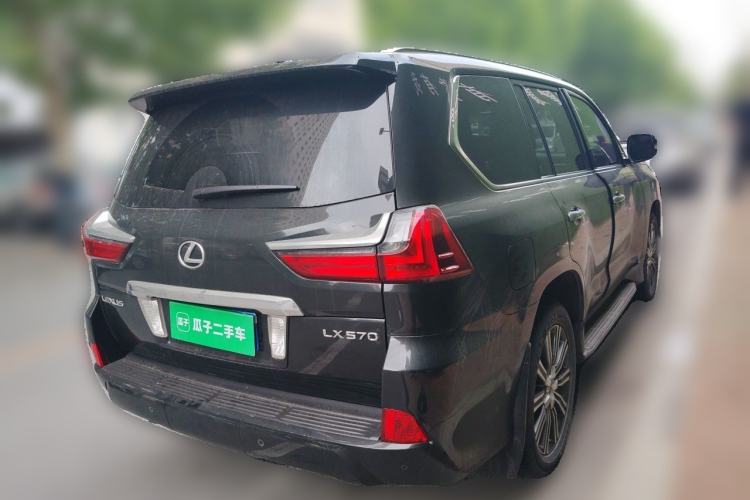 Used Lexus LX 2016 570 Prestige Luxury Edition Rear Right 45 Deg