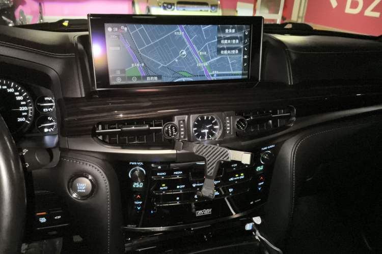 Used Lexus LX 2016 570 Dynamic Luxury Edition Audio And AC Panel