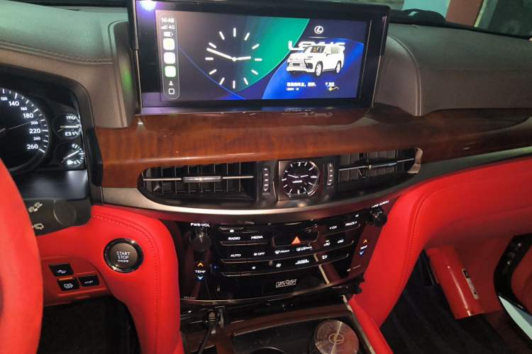 Used Lexus LX 2016 570 8-Seater Parallel Import Audio And AC Panel