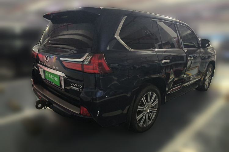 Used Lexus LX 2016 570 8-Seater Parallel Import Rear Right 45 Deg