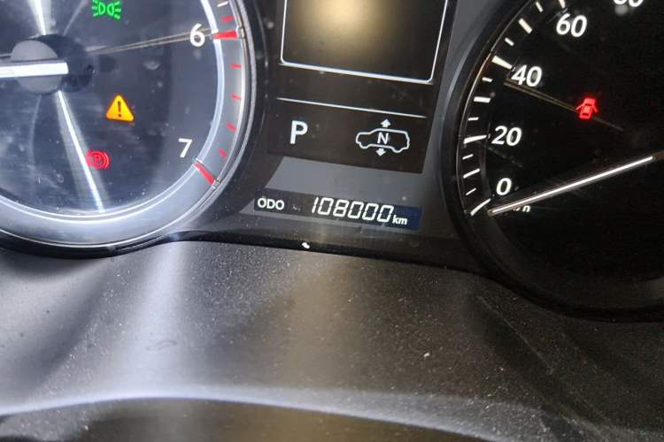 Used Lexus LX 2017 570 Dynamic Luxury Edition Odometer Close Up