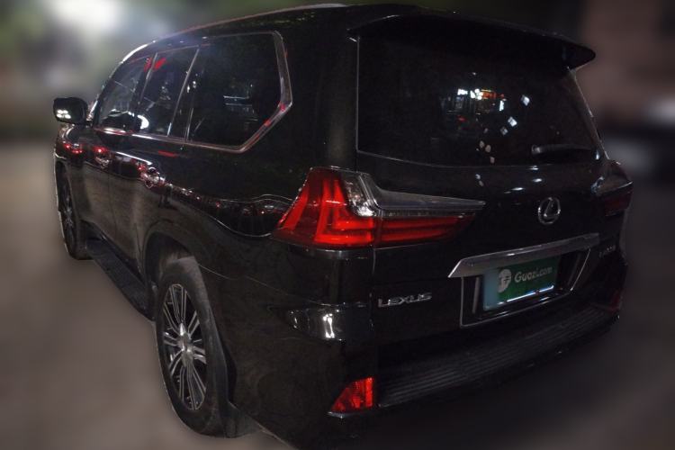 Used Lexus LX 2017 570 Prestige Luxury Edition Rear Left 45 Deg