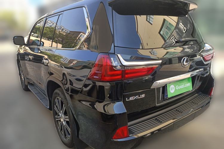 Used Lexus LX 2017 570 Prestige Luxury Edition Rear Left 45 Deg
