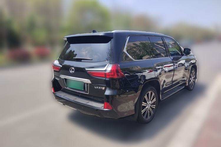 Used Lexus LX 2017 570 Prestige Luxury Edition Rear Right 45 Deg