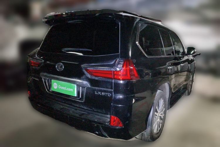 Used Lexus LX 2017 570 Dynamic Luxury Edition Rear Right 45 Deg