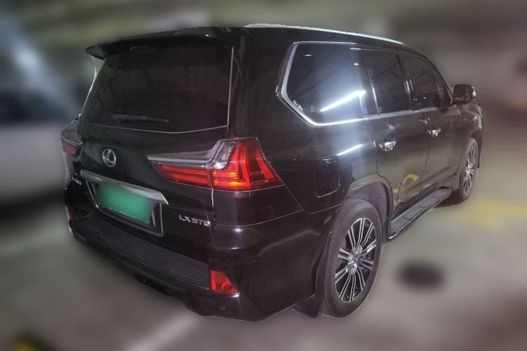 Used Lexus LX 2017 570 Prestige Luxury Edition Rear Right 45 Deg