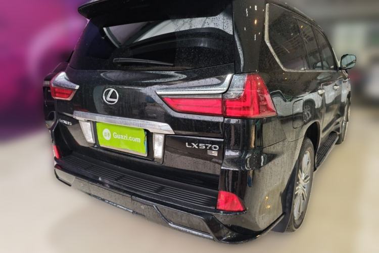 Used Lexus LX 2017 570 Prestige Luxury Edition Rear Right 45 Deg