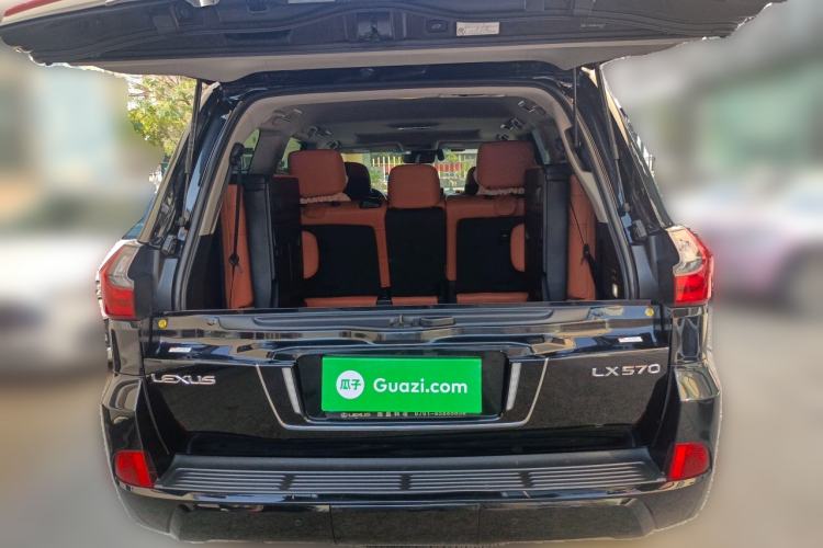 Used Lexus LX 2017 570 Prestige Luxury Edition Trunk