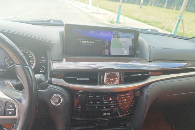 Used Lexus LX 2017 570 Dynamic Luxury Edition Audio And AC Panel
