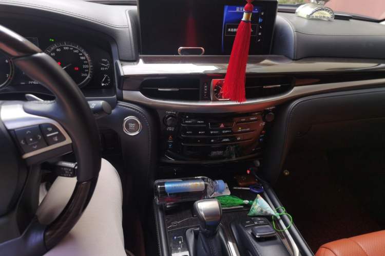 Used Lexus LX 2017 570 Dynamic Luxury Edition Audio And AC Panel