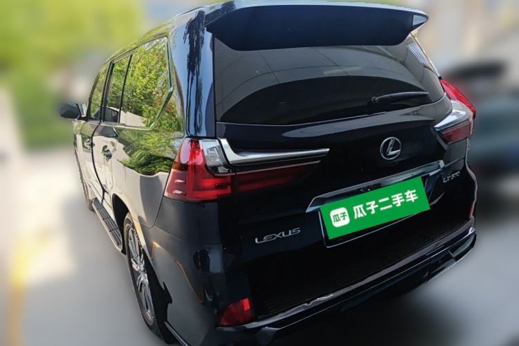Used Lexus LX 2017 570 Prestige Luxury Edition Rear Left 45 Deg