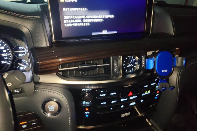 Used Lexus LX 2017 570 Dynamic Luxury Edition Audio And AC Panel