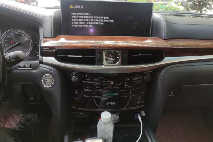 Used Lexus LX 2017 570 Dynamic Luxury Edition Audio And AC Panel