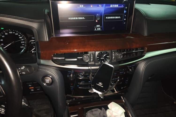 Used Lexus LX 2017 570 Prestige Luxury Edition Audio And AC Panel
