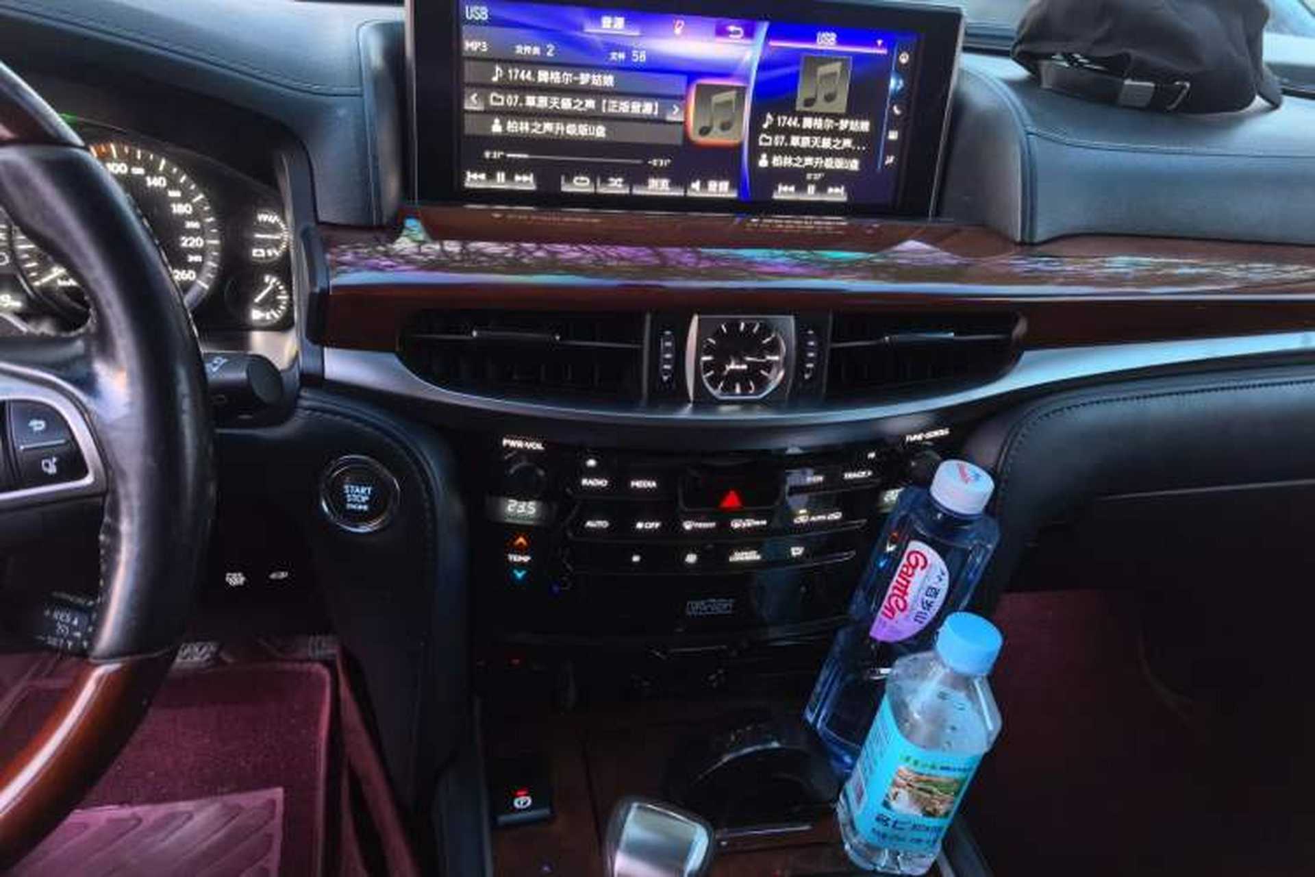 Used Lexus LX 2017 570 Dynamic Luxury Edition Audio And AC Panel
